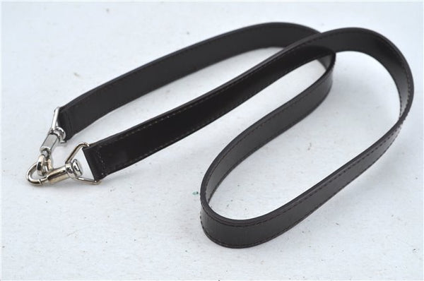 Authentic GUCCI Bamboo Nylon Leather 2way Shoulder Hand Bag Leather Brown J5642