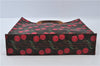 Authentic Louis Vuitton Monogram Cherry Sac Plat Tote Hand Bag M95010 LV J5646