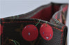 Authentic Louis Vuitton Monogram Cherry Sac Plat Tote Hand Bag M95010 LV J5646