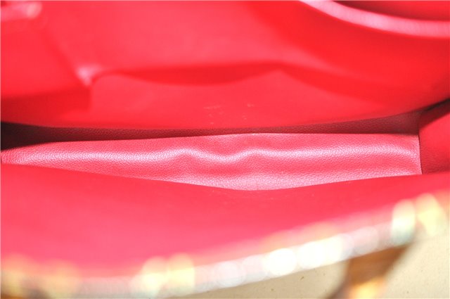 Authentic Louis Vuitton Monogram Cherry Sac Plat Tote Hand Bag M95010 LV J5646