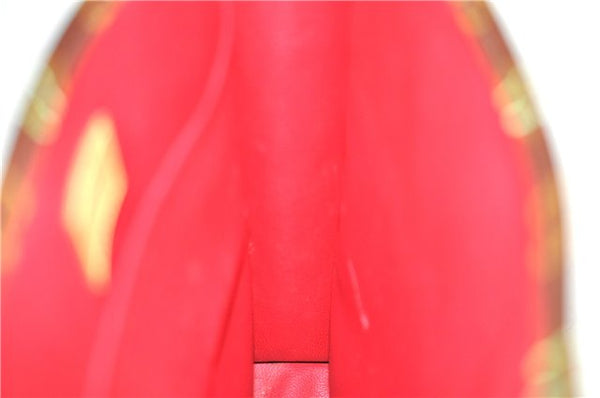 Authentic Louis Vuitton Monogram Cherry Sac Plat Tote Hand Bag M95010 LV J5646