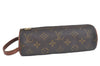 Authentic Louis Vuitton Monogram Trousse Ronde Pen Case Pouch M47630 LV J5651