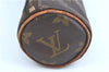 Authentic Louis Vuitton Monogram Trousse Ronde Pen Case Pouch M47630 LV J5651