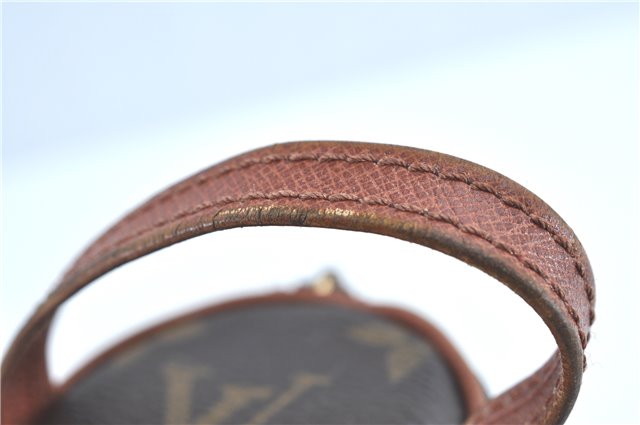 Authentic Louis Vuitton Monogram Trousse Ronde Pen Case Pouch M47630 LV J5651