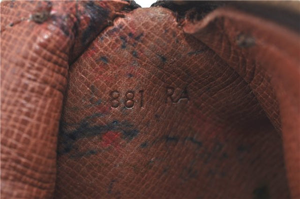 Authentic Louis Vuitton Monogram Trousse Ronde Pen Case Pouch M47630 LV J5651