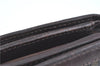 Authentic FENDI Zucca Bifold Wallet Purse Canvas Leather Brown Black J5672