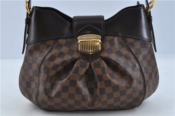 Authentic Louis Vuitton Damier Sistina MM Shoulder Hand Bag N41541 LV J5692