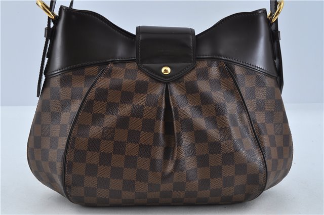 Authentic Louis Vuitton Damier Sistina MM Shoulder Hand Bag N41541 LV J5692