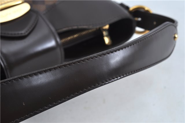 Authentic Louis Vuitton Damier Sistina MM Shoulder Hand Bag N41541 LV J5692