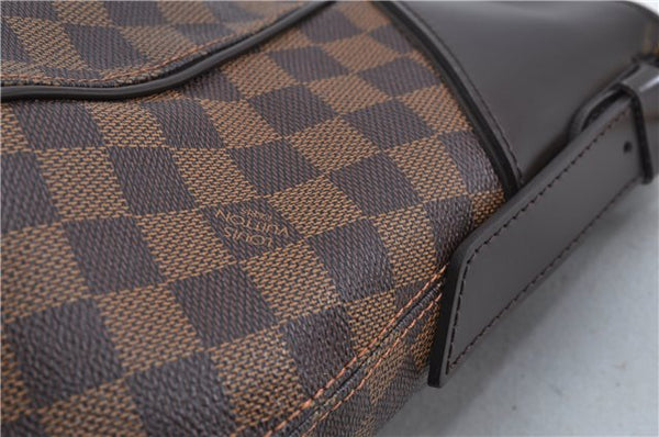 Authentic Louis Vuitton Damier Sistina MM Shoulder Hand Bag N41541 LV J5692