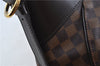 Authentic Louis Vuitton Damier Sistina MM Shoulder Hand Bag N41541 LV J5692
