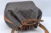 Authentic Louis Vuitton Monogram Petit Noe M42226 Shoulder Drawstring Bag J5701