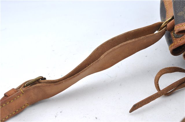 Authentic Louis Vuitton Monogram Petit Noe M42226 Shoulder Drawstring Bag J5701