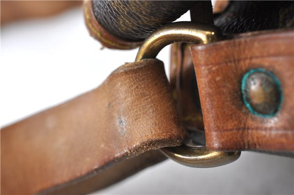 Authentic Louis Vuitton Monogram Petit Noe M42226 Shoulder Drawstring Bag J5701