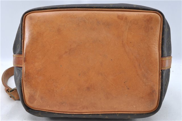 Authentic Louis Vuitton Monogram Petit Noe M42226 Shoulder Drawstring Bag J5701