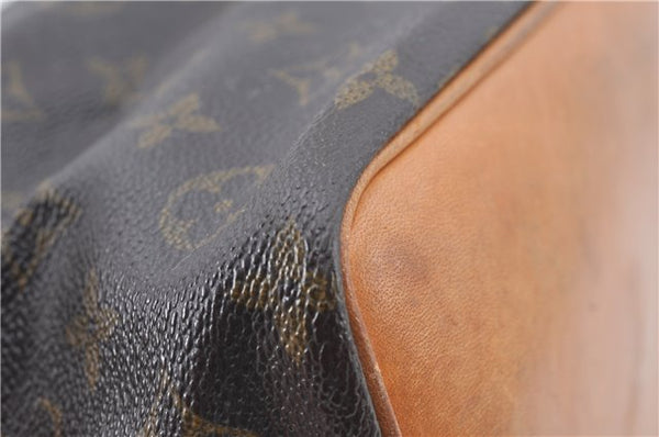 Authentic Louis Vuitton Monogram Petit Noe M42226 Shoulder Drawstring Bag J5701