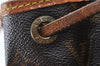 Authentic Louis Vuitton Monogram Petit Noe M42226 Shoulder Drawstring Bag J5701