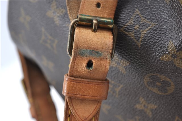 Authentic Louis Vuitton Monogram Petit Noe M42226 Shoulder Drawstring Bag J5701