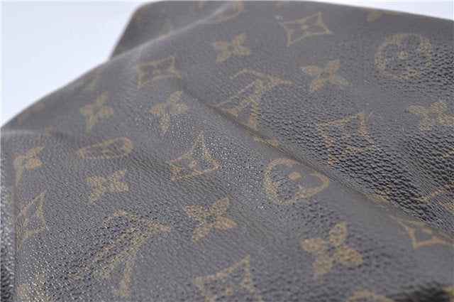 Authentic Louis Vuitton Monogram Petit Noe M42226 Shoulder Drawstring Bag J5701