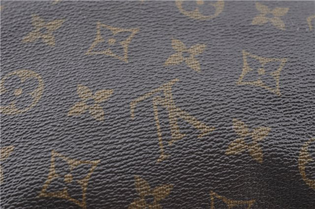 Authentic Louis Vuitton Monogram Petit Noe M42226 Shoulder Drawstring Bag J5701