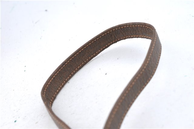 Authentic GUCCI Shoulder Cross Body Bag Purse Leather Brown J5709