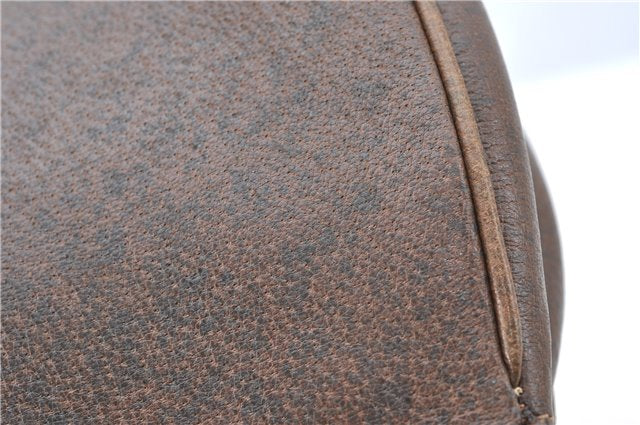 Authentic GUCCI Shoulder Cross Body Bag Purse Leather Brown J5709