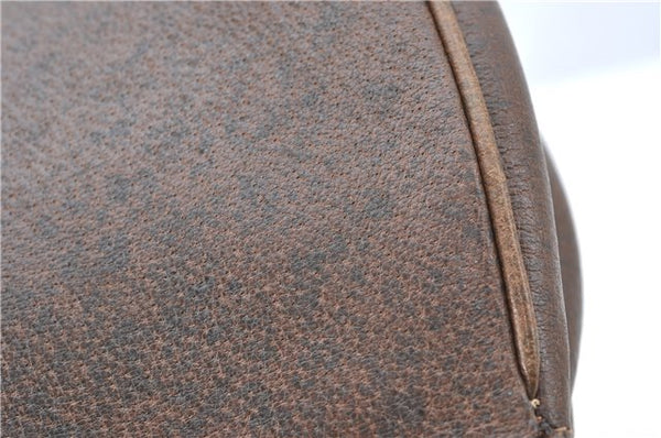 Authentic GUCCI Shoulder Cross Body Bag Purse Leather Brown J5709