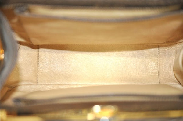 Authentic GUCCI Shoulder Cross Body Bag Purse Leather Brown J5709