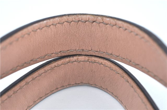 Authentic GUCCI GG Supreme Shoulder Tote Bag PVC Leather 181086 Brown Pink J5712