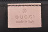 Authentic GUCCI GG Supreme Shoulder Tote Bag PVC Leather 181086 Brown Pink J5712