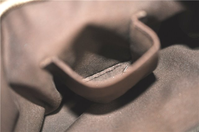 Authentic GUCCI GG Supreme Shoulder Tote Bag PVC Leather 181086 Brown Pink J5712