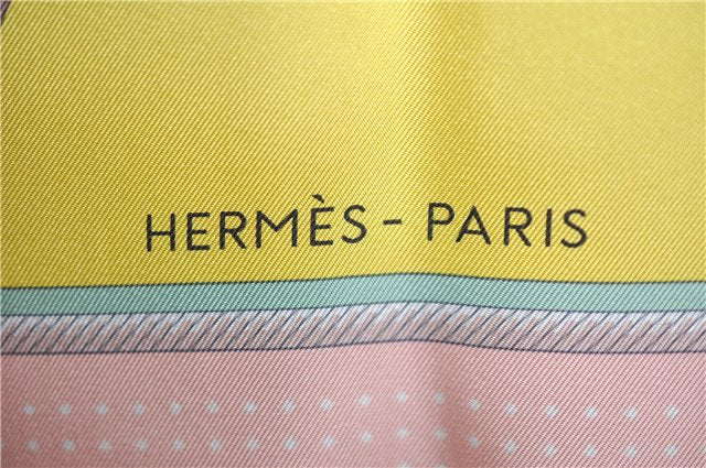 Auth HERMES Carre 90 Scarf 