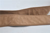 Authentic CHANEL Leather CC Logo Shoulder Cross Body Bag Purse Beige J5719