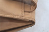 Authentic CHANEL Leather CC Logo Shoulder Cross Body Bag Purse Beige J5719