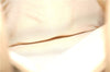 Authentic CHANEL Leather CC Logo Shoulder Cross Body Bag Purse Beige J5719