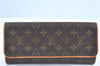 Authentic Louis Vuitton Monogram Pochette Twin GM Shoulder Bag M51852 LV J5746