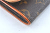 Authentic Louis Vuitton Monogram Pochette Twin GM Shoulder Bag M51852 LV J5746
