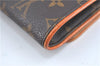 Authentic Louis Vuitton Monogram Pochette Twin GM Shoulder Bag M51852 LV J5746