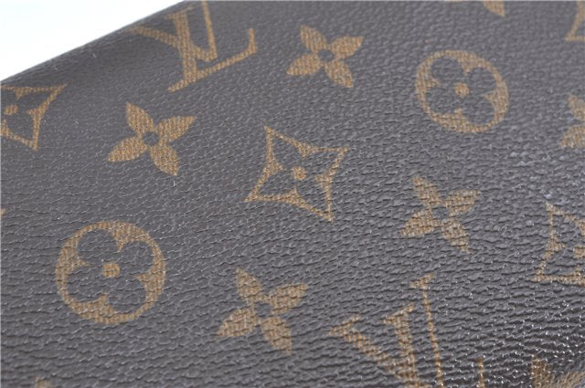 Authentic Louis Vuitton Monogram Pochette Twin GM Shoulder Bag M51852 LV J5746