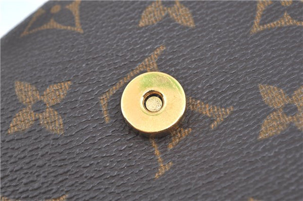 Authentic Louis Vuitton Monogram Pochette Twin GM Shoulder Bag M51852 LV J5746