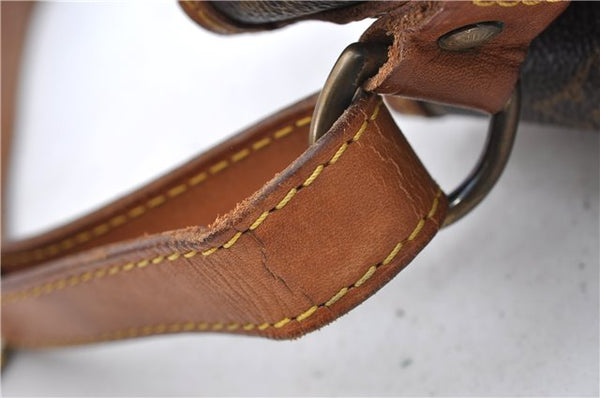 Authentic Louis Vuitton Monogram Petit Noe M42226 Shoulder Drawstring Bag J5749