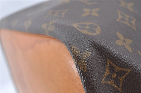 Authentic Louis Vuitton Monogram Petit Noe M42226 Shoulder Drawstring Bag J5749