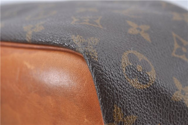 Authentic Louis Vuitton Monogram Petit Noe M42226 Shoulder Drawstring Bag J5749