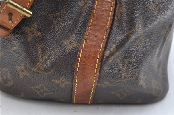 Authentic Louis Vuitton Monogram Petit Noe M42226 Shoulder Drawstring Bag J5749