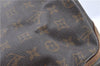 Authentic Louis Vuitton Monogram Petit Noe M42226 Shoulder Drawstring Bag J5749