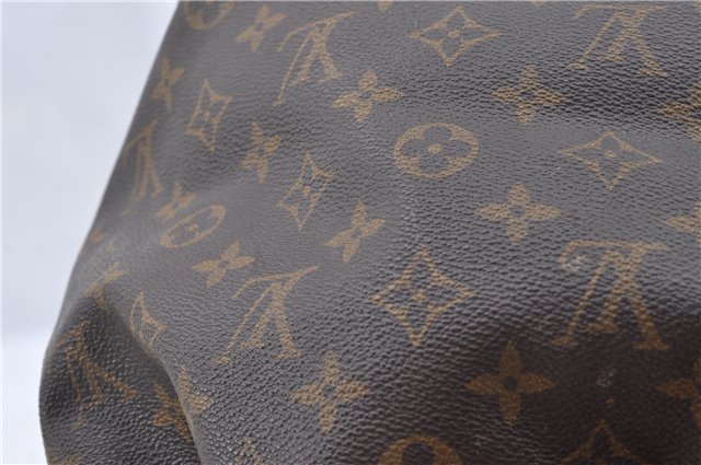 Authentic Louis Vuitton Monogram Petit Noe M42226 Shoulder Drawstring Bag J5749