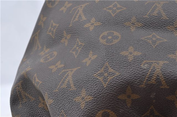 Authentic Louis Vuitton Monogram Petit Noe M42226 Shoulder Drawstring Bag J5749