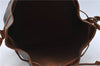 Authentic Louis Vuitton Monogram Petit Noe M42226 Shoulder Drawstring Bag J5749