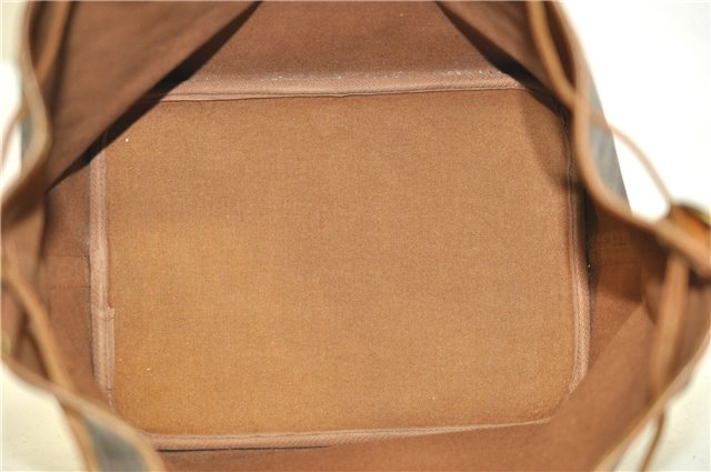 Authentic Louis Vuitton Monogram Petit Noe M42226 Shoulder Drawstring Bag J5749