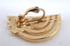 Authentic GIVENCHY Vintage Earrings Gold J5753